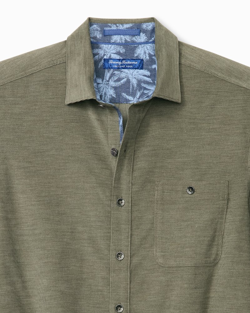 Big & Tall Coastline Cord Heather Bay Shirt