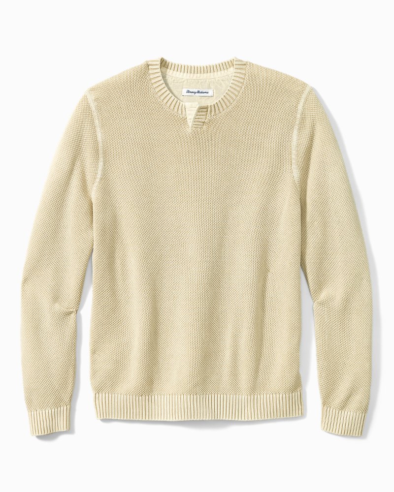 Big & Tall Saltwater Cove Abaco Cotton Sweater