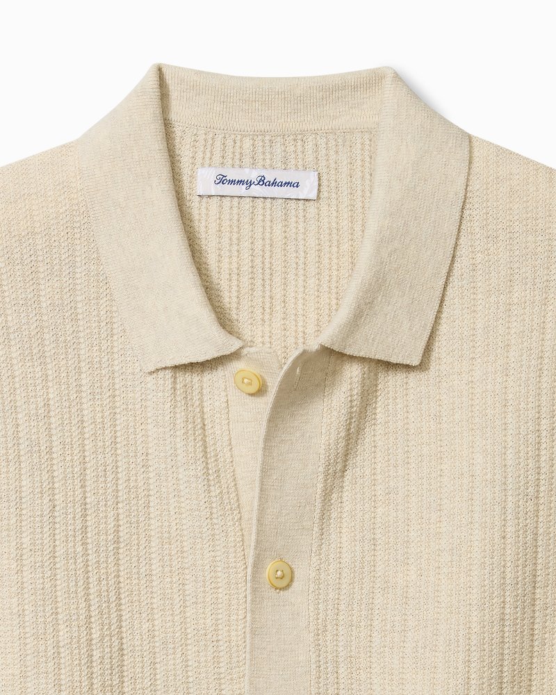 Big & Tall Villa View Button-Down Sweater