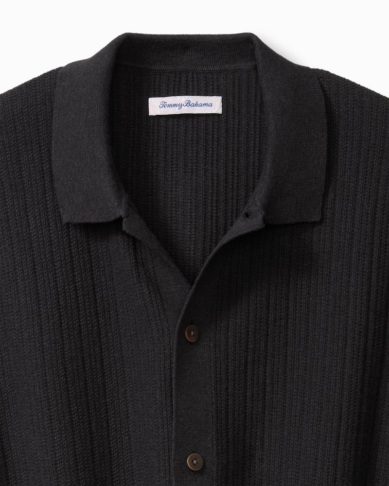 Big & Tall Villa View Button-Down Sweater