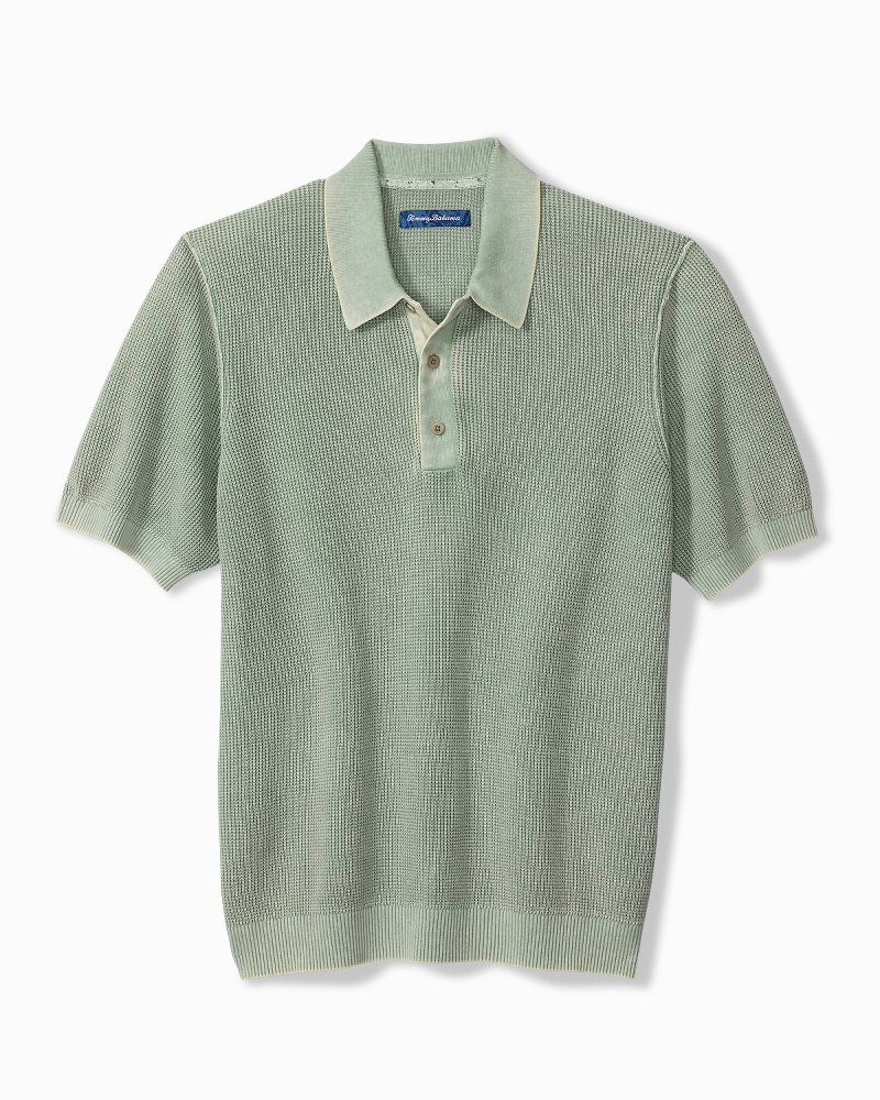 Big & Tall Playa Blanca Sweater Polo