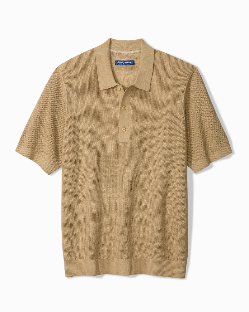 Big & Tall Playa Blanca Sweater Polo