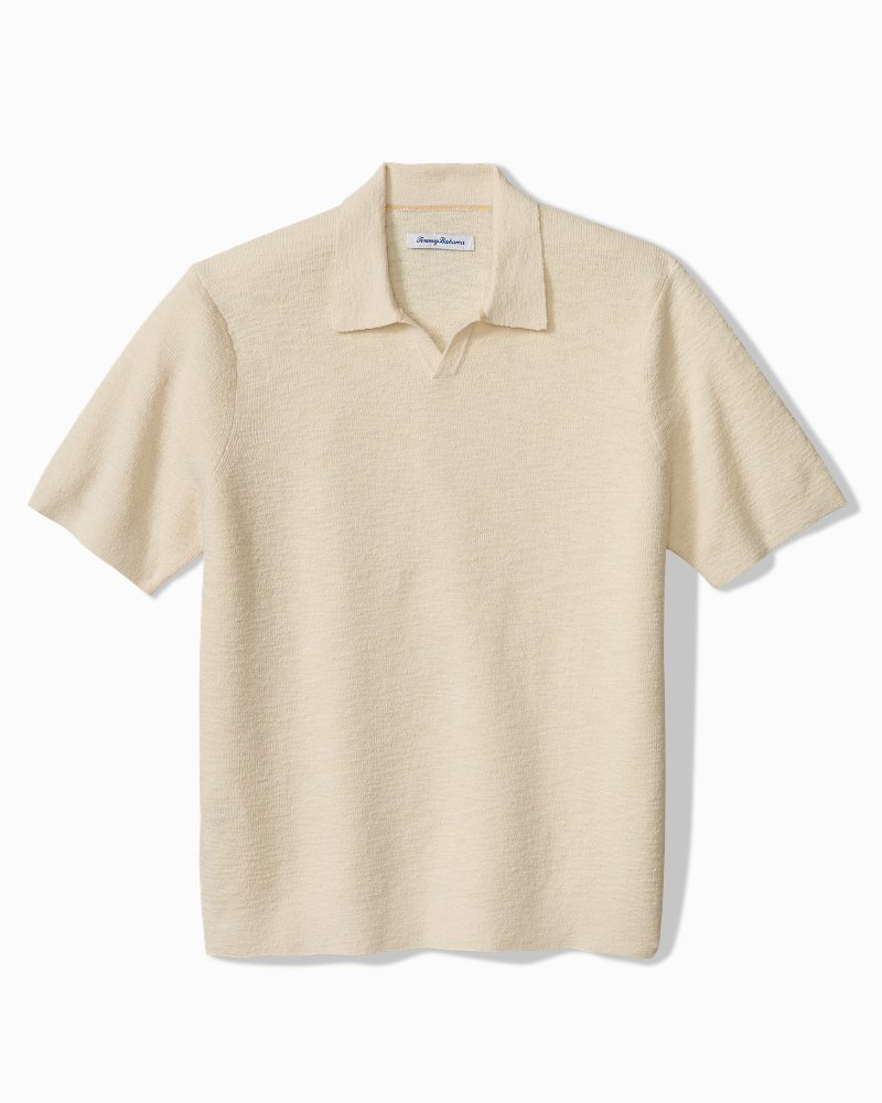 Big & Tall San Clemente Cotton-Blend Sweater Polo