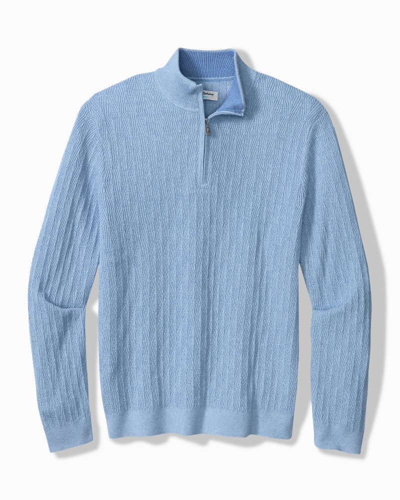 Big & Tall Coolside Madeira IslandZone Half-Zip