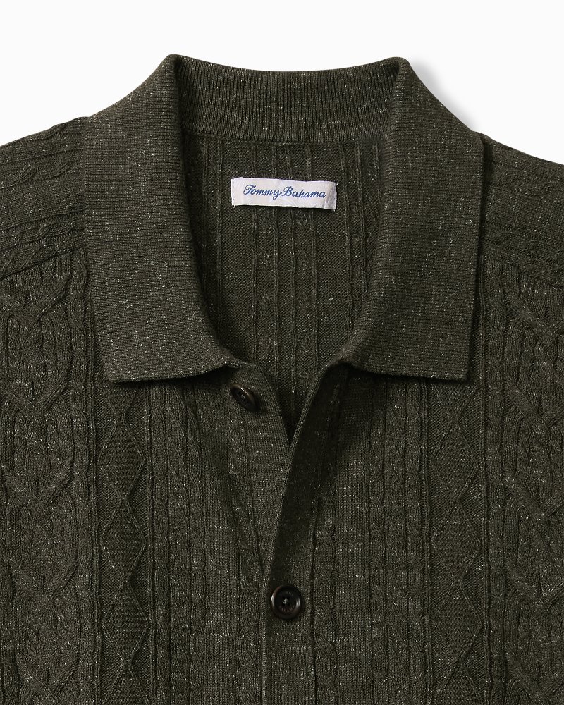Big & Tall Canna Isles Cardigan