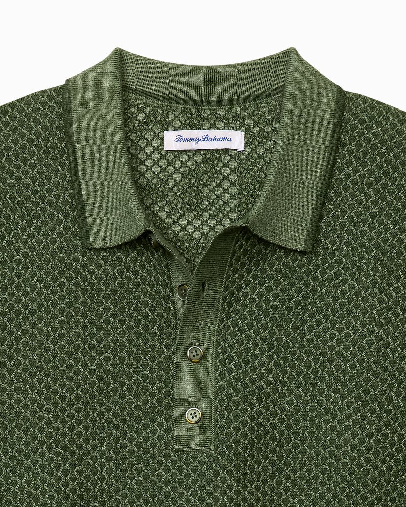 Big & Tall Coolside Valley Vineyard Long-Sleeve Sweater Polo thumbnail 2