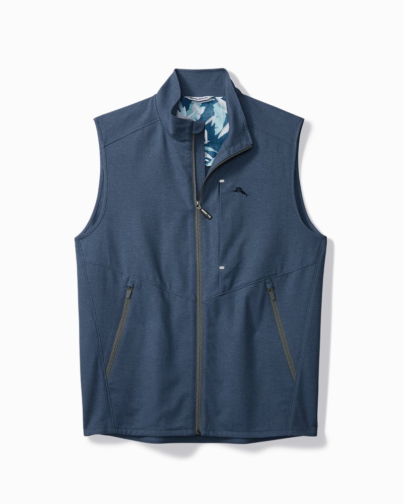 Tommy Bahama Men's Big & Tall on par Vest - Dark Eclipse - Size 2XLB