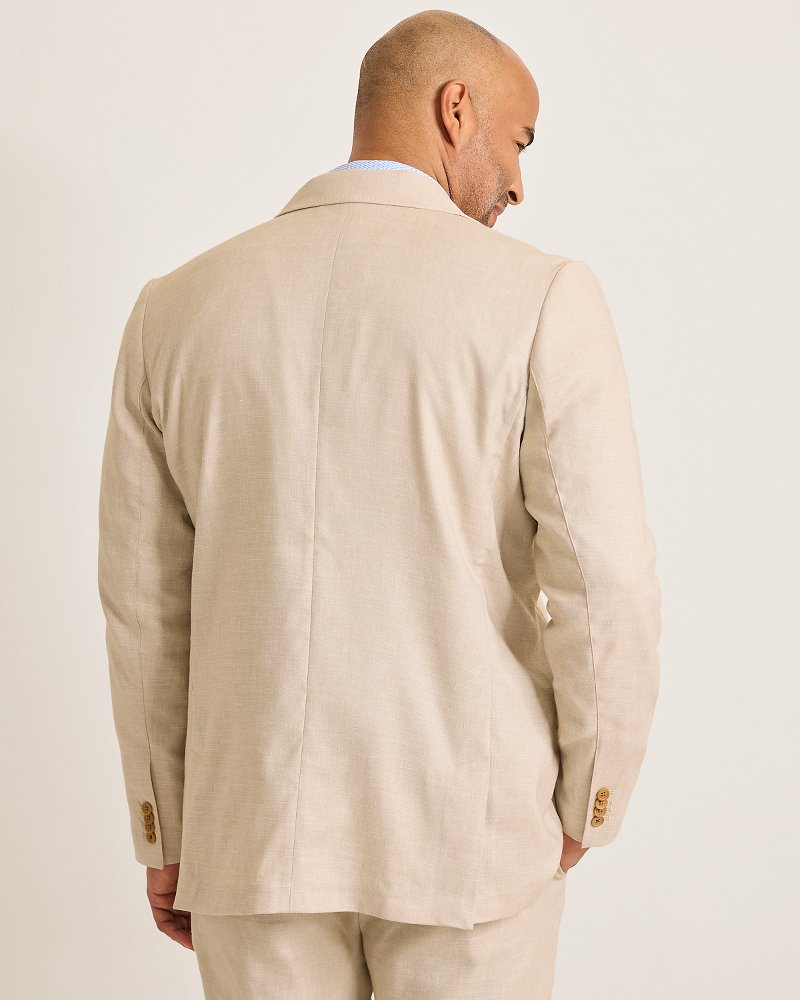 Thumbnail for Big & Tall Latigo Beach Linen-Blend Blazer