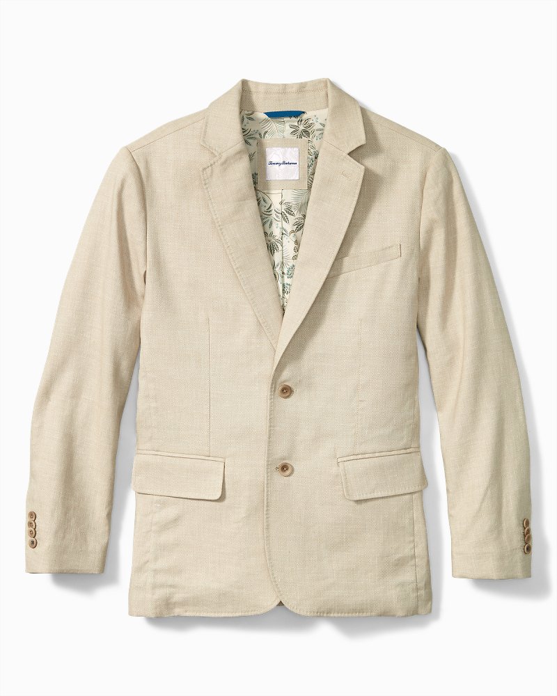 Big & Tall Latigo Beach Linen-Blend Blazer