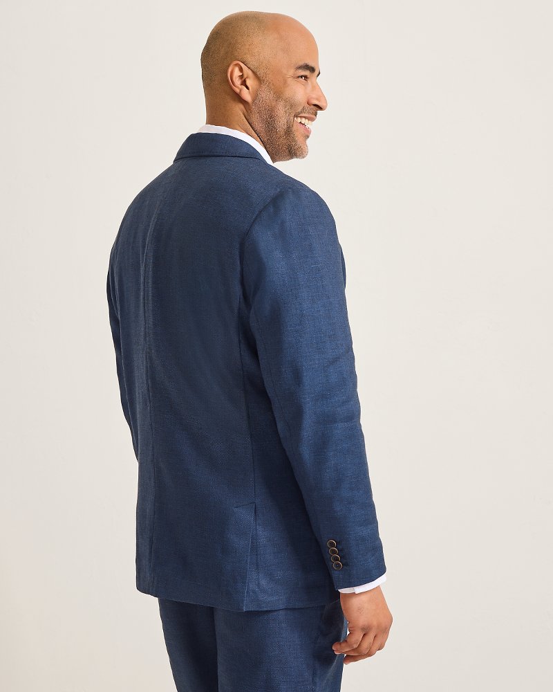 Thumbnail for Big & Tall Latigo Beach Linen-Blend Blazer
