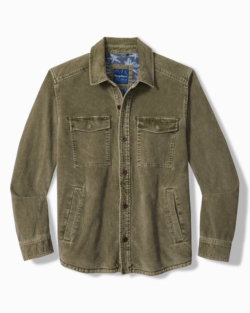 Big & Tall Camden Cord Shirt Jacket