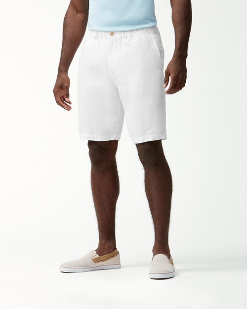 Big & Tall Linen The Good Life Elastic-Waist Shorts