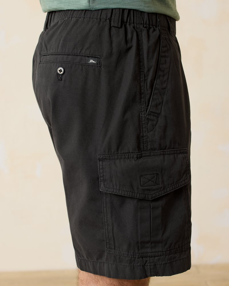 Big & Tall Bahama Survivor Elastic-Waist Cargo Shorts