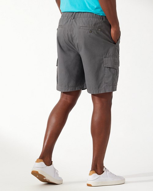 Big & Tall Bahama Survivor Elastic-Waist Cargo Shorts