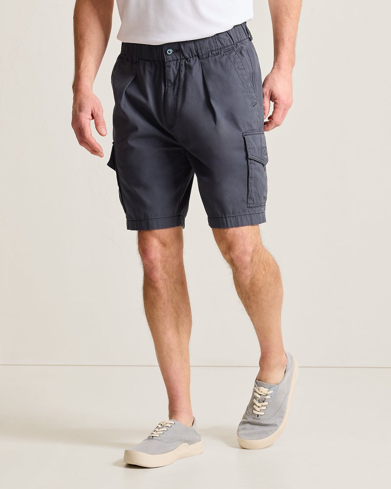 Big & Tall Bahama Survivor Elastic-Waist Cargo Shorts