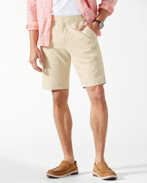 Big & Tall Linen in Paradise Shorts
