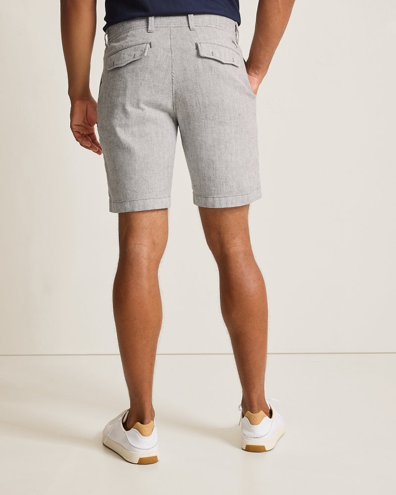 Big & Tall Beach Coast Stretch-Linen Shorts