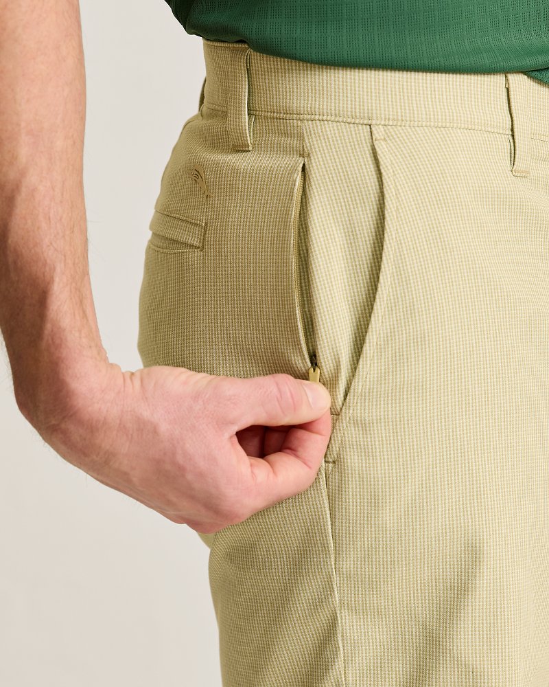 Thumbnail for Big & Tall Barbados Pro Vista Check IslandZone Shorts