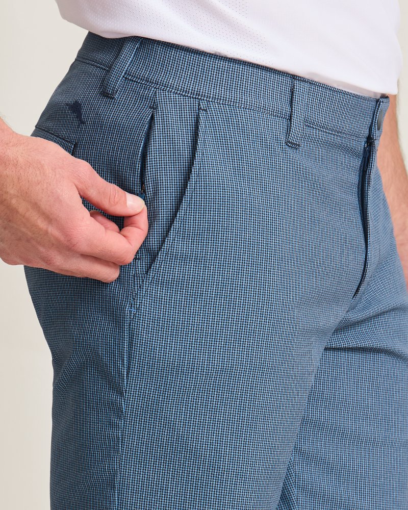 Thumbnail for Big & Tall Barbados Pro Vista Check IslandZone® Shorts