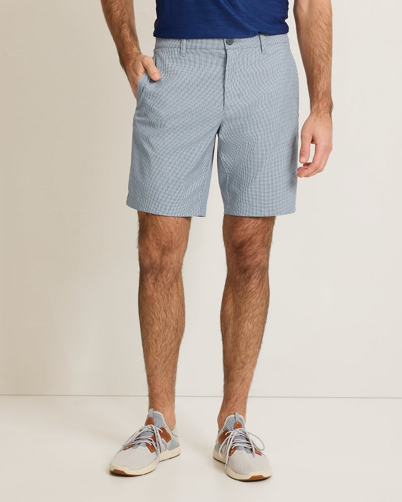 Big & Tall Barbados Pro Vista Check IslandZone Shorts