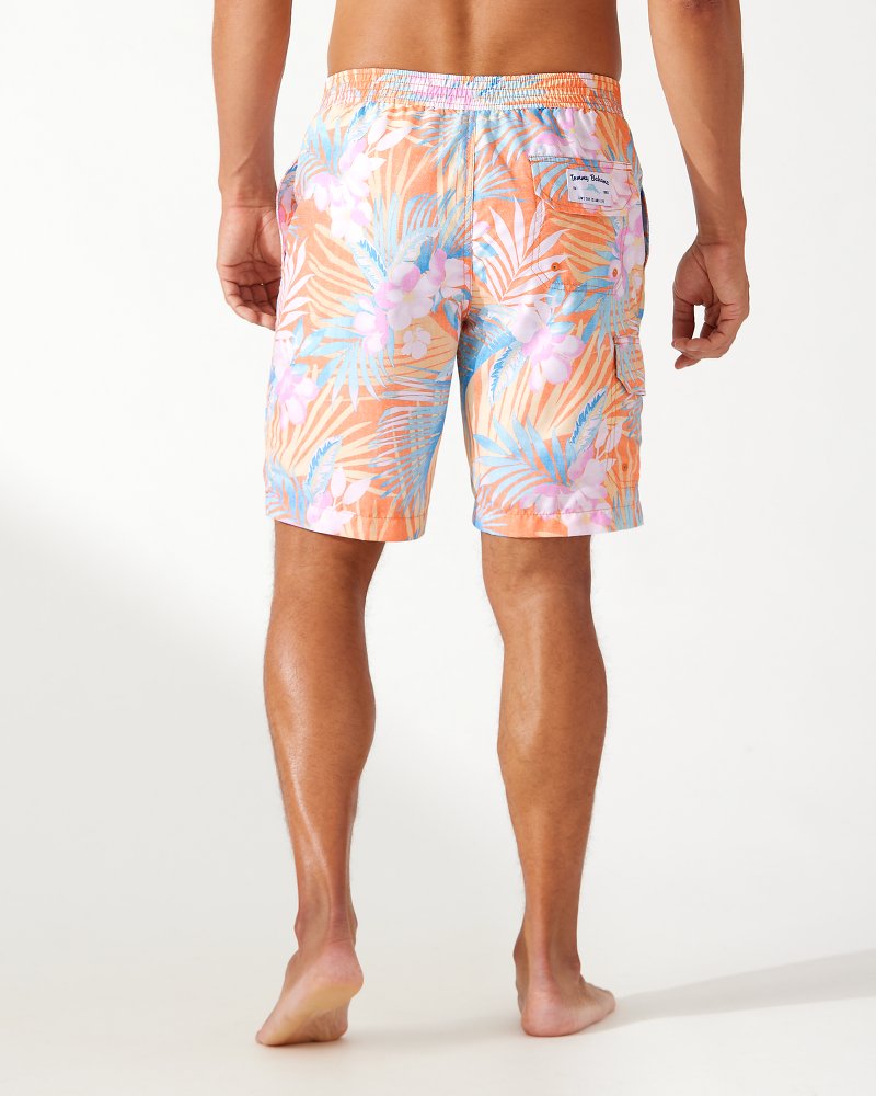 Thumbnail for Big & Tall Baja Jungle Royale Board Shorts