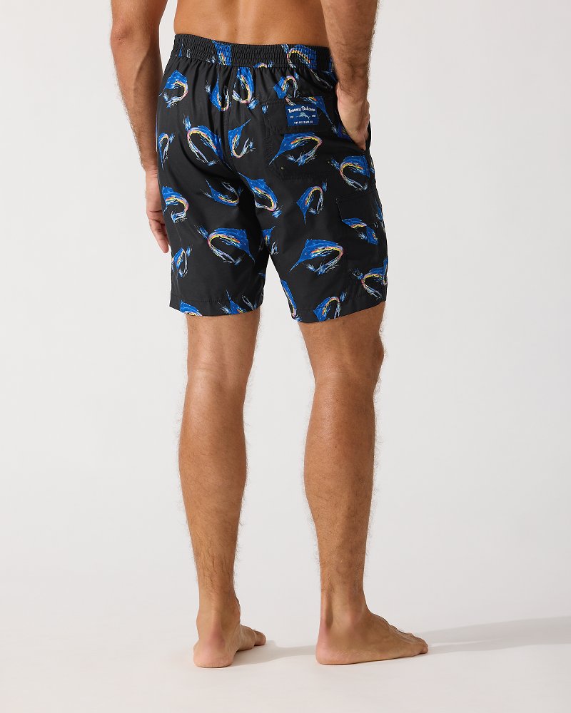 Big & Tall Artist Series '23 Baja Marlin Splash Board Shorts