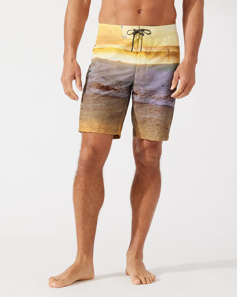 Big & Tall Artist Series '23 Molokai Sunset Break Board Shorts