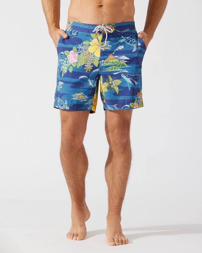 Big & Tall Artist Series '23 Rialto Aloha From Hawaii IslandZone® Board Shorts