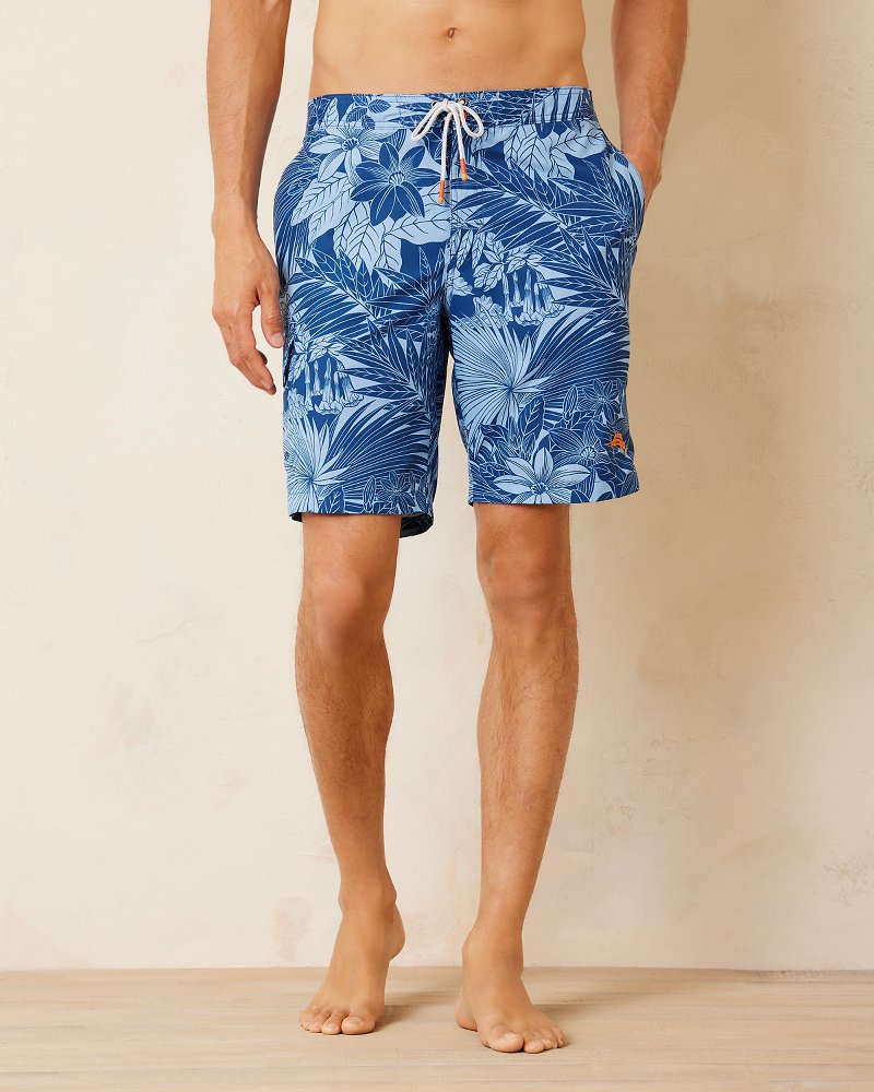 Big & Tall Baja Santiago Palms Boardshorts