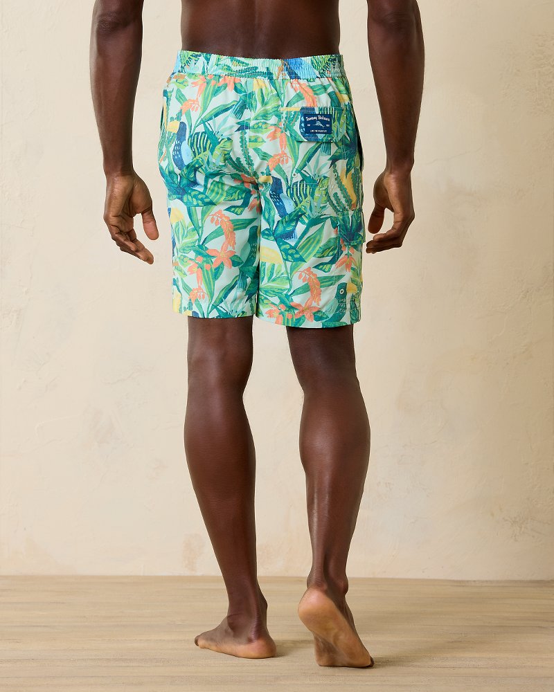 Big & Tall Baja Soaring Fronds Boardshorts