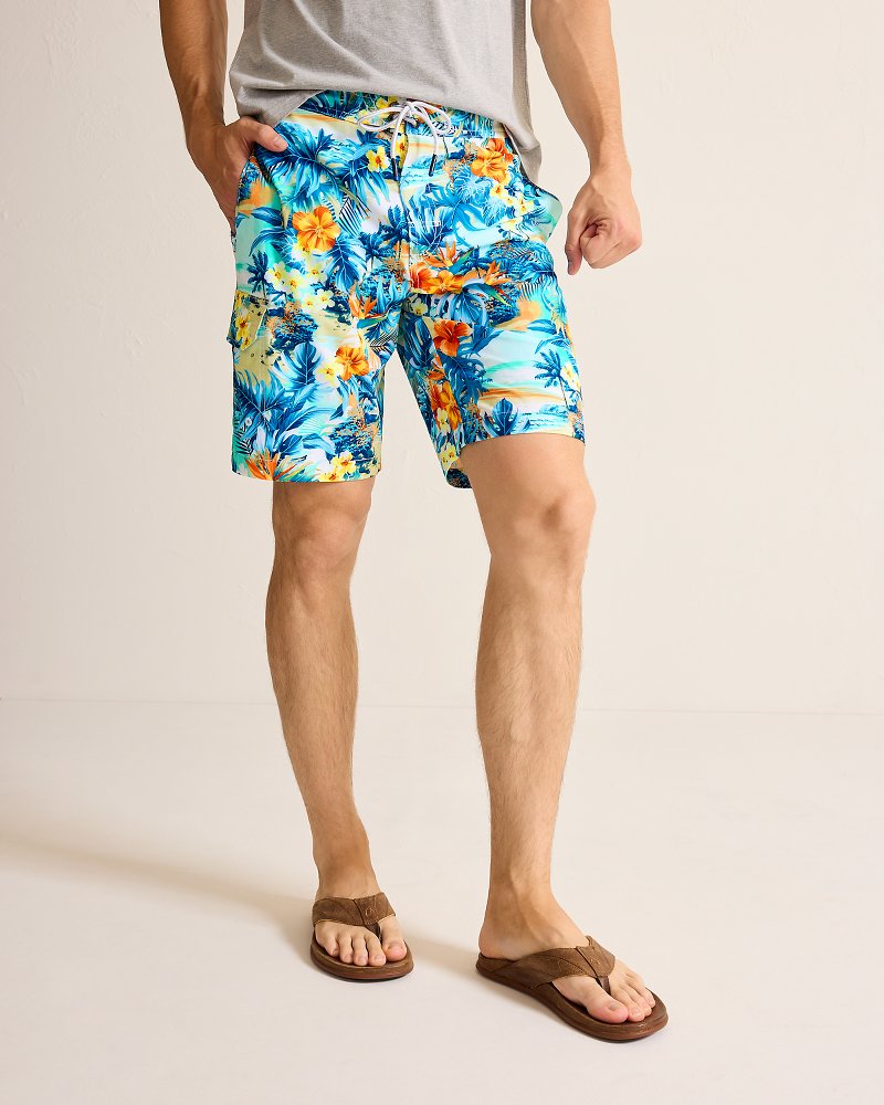 Thumbnail for Big & Tall Baja Surfside Sounds Boardshorts