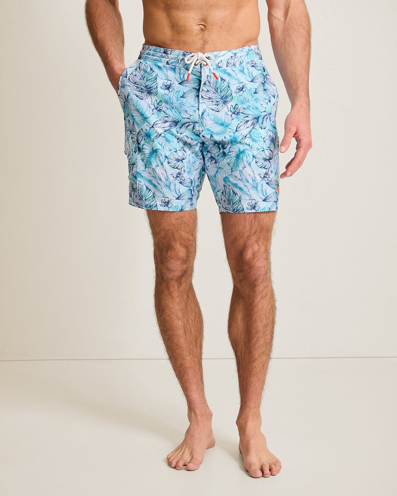 Big & Tall Baja Frond Escape Boardshorts