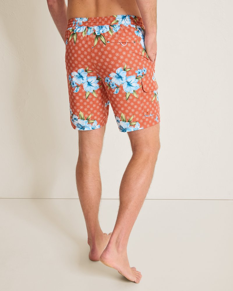 Big & Tall Baja Medallion Blooms Boardshorts