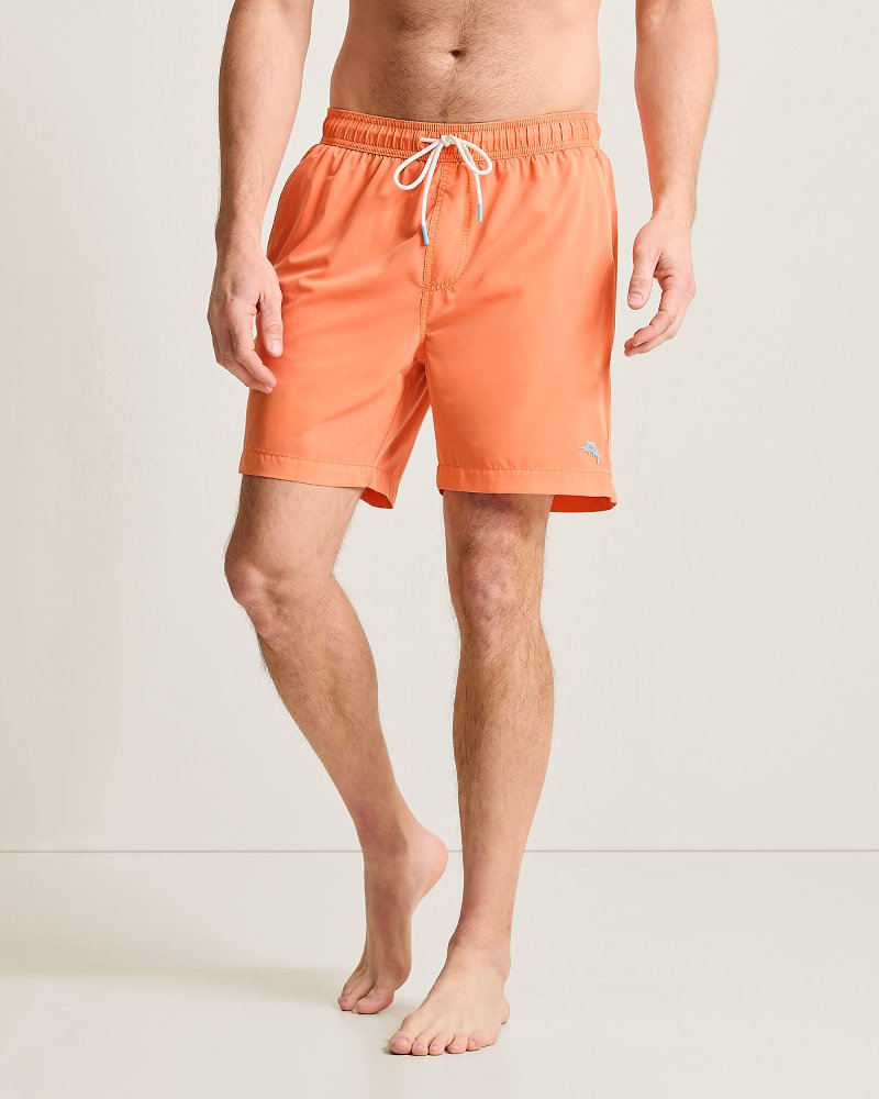 Big & Tall Naples Valley Garment Dye Swim Trunks