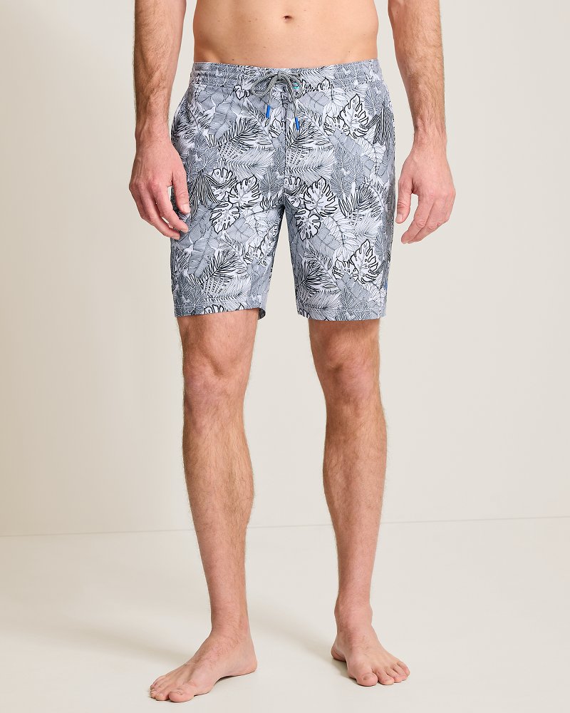 Big & Tall Baja Fronds Vines Boardshorts