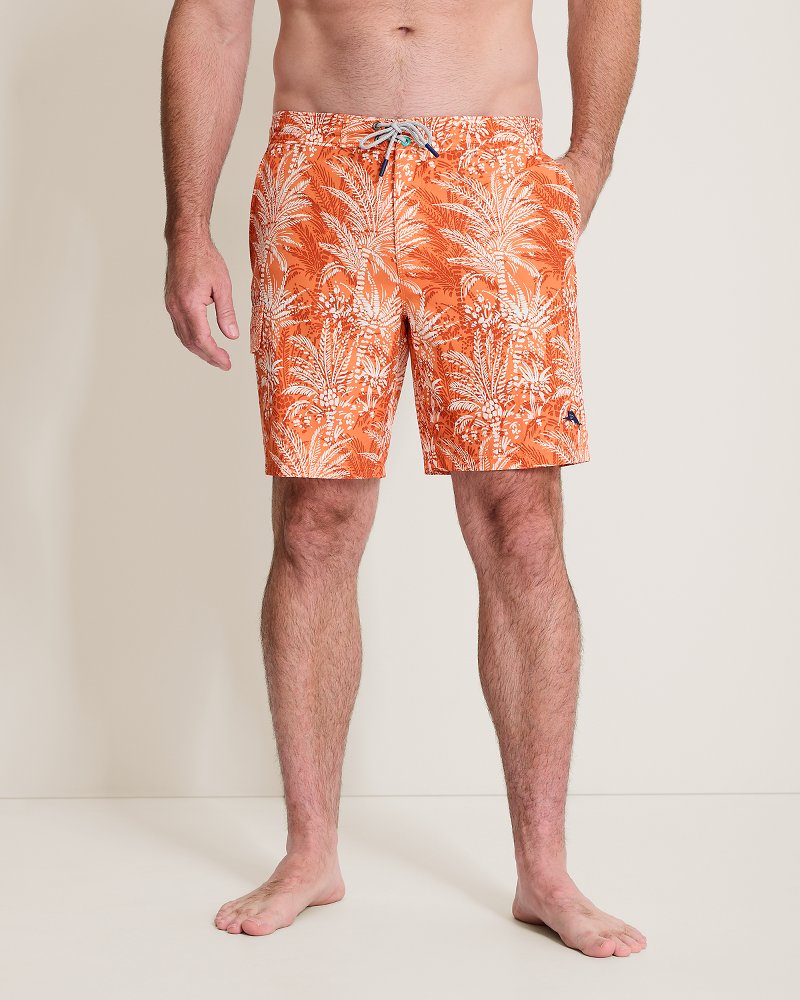Big & Tall Baja Sunset Palms Boardshorts