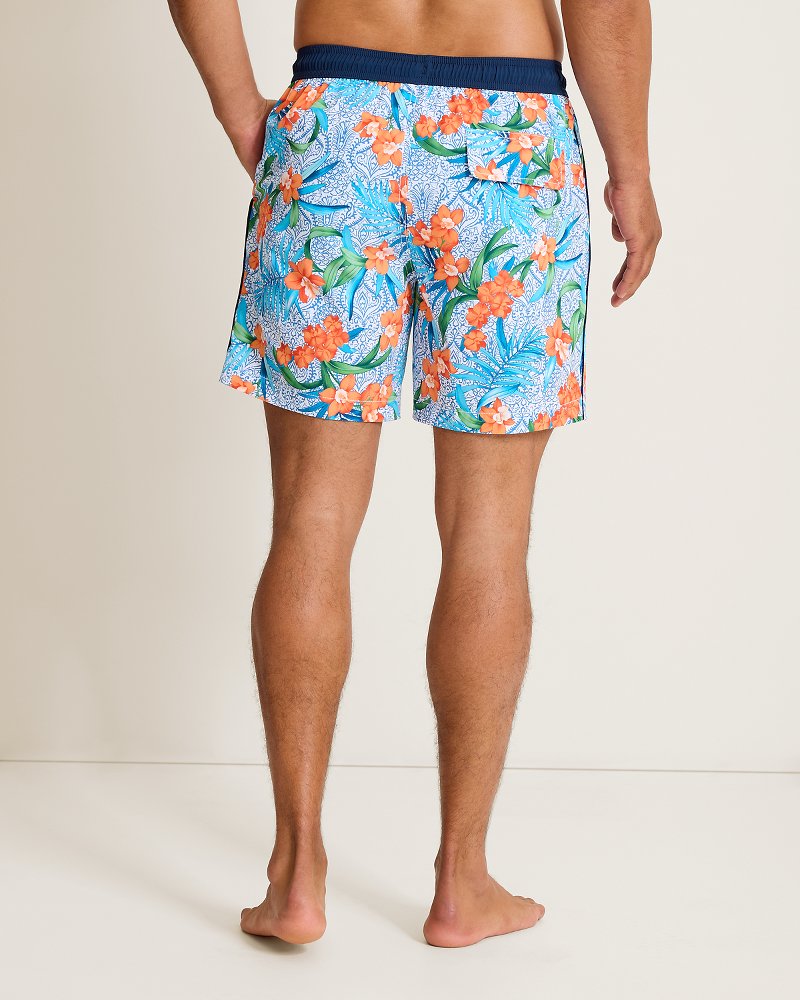 Big & Tall Naples Goa Tropical Swim Trunks