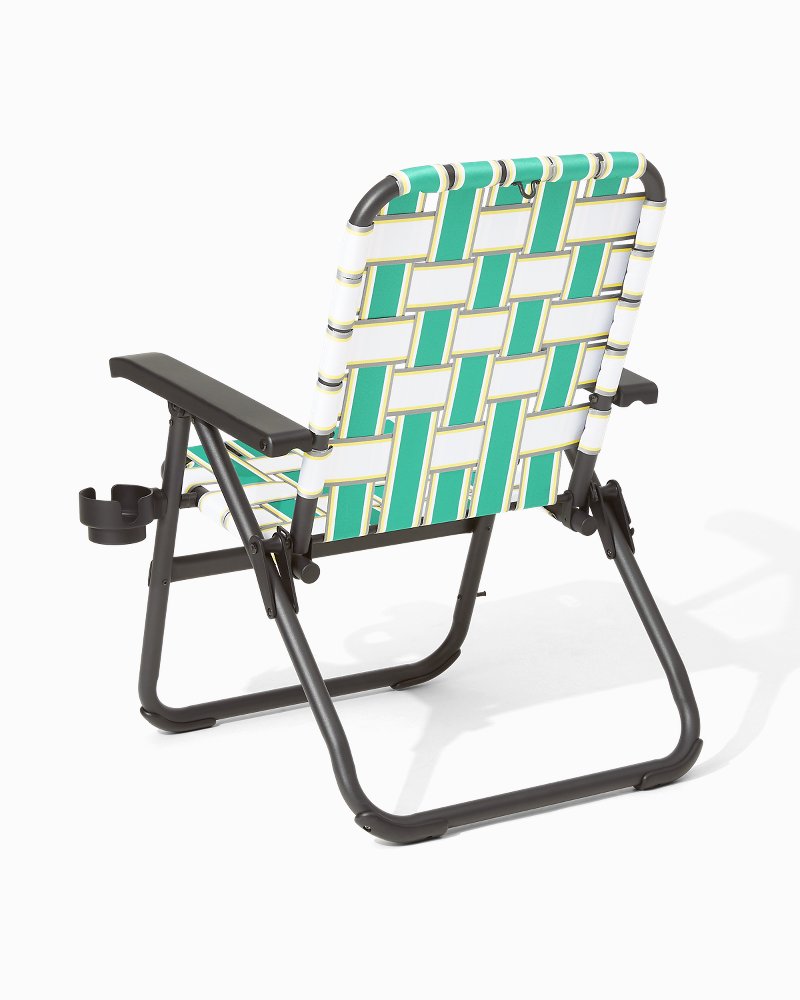 Web strap lounge deals chair