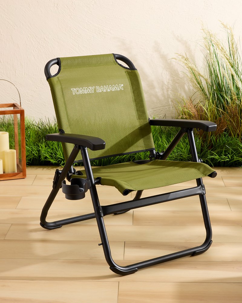 Outdoor folding chair fishing chair Kermit camping beach chair wood gr -  near Los Angeles, CA