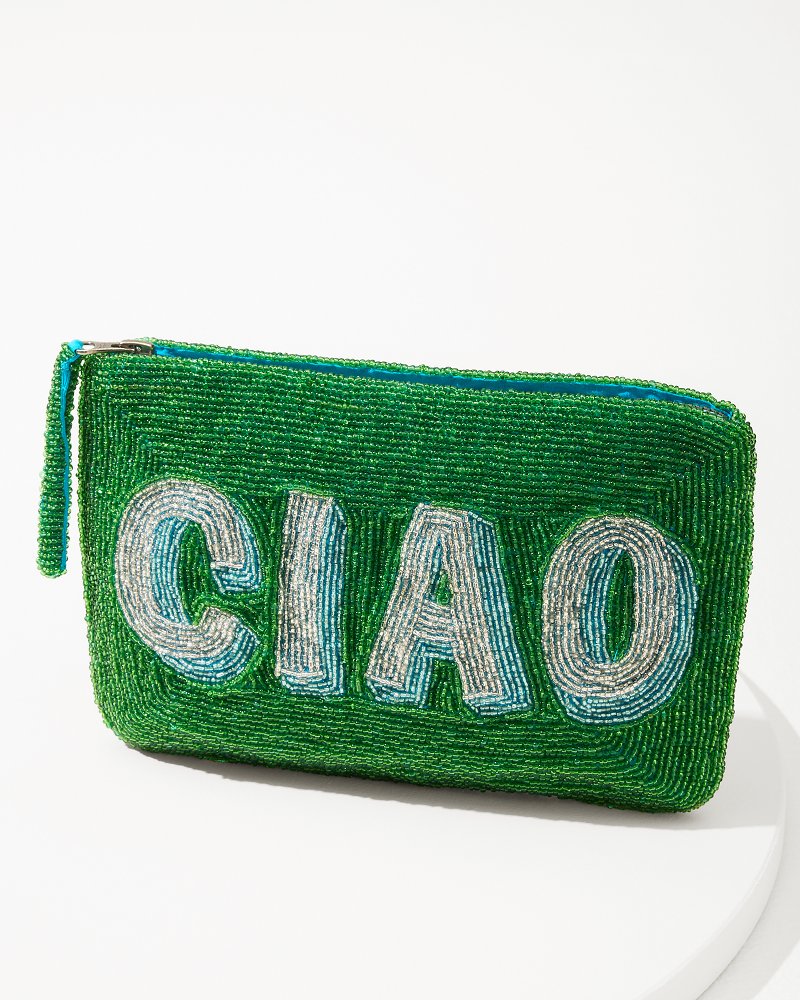 Ciao Beaded Clutch