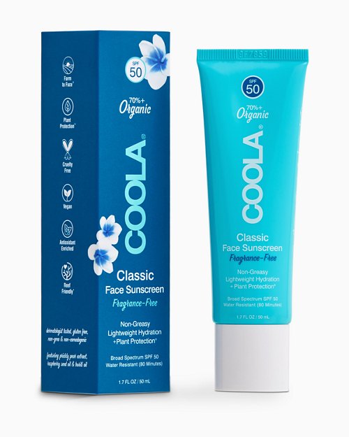 Fragrance-Free SPF 50 Face Sunscreen by COOLA®