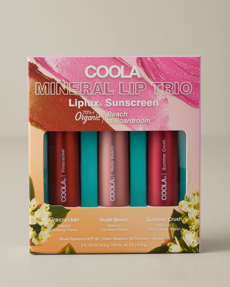 COOLA Mineral Liplux Lip Balm Trio