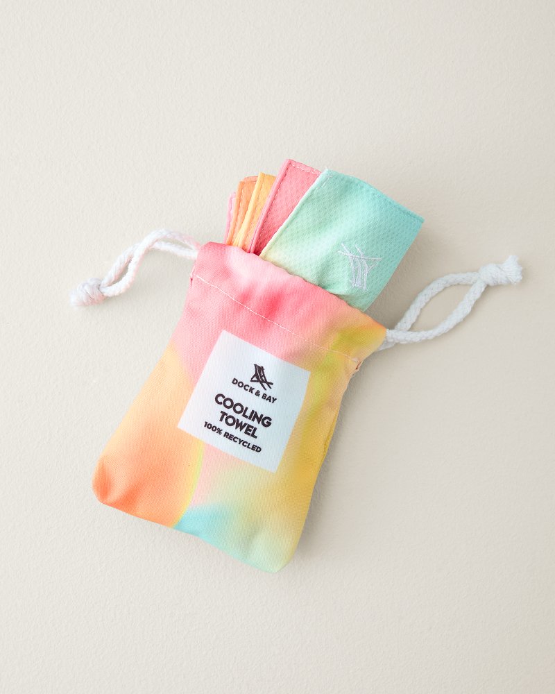 Dock and Bay Sunset Cooling Towel