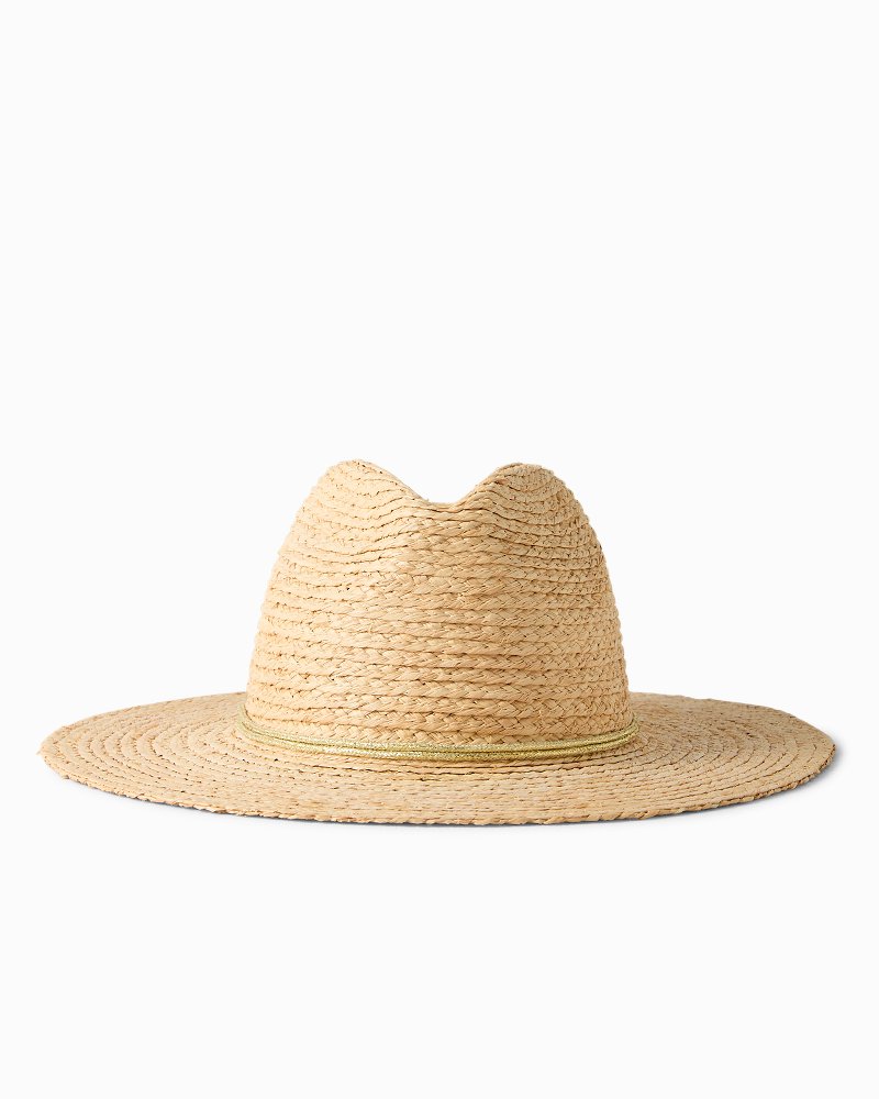 Raffia Braid Continental Hat