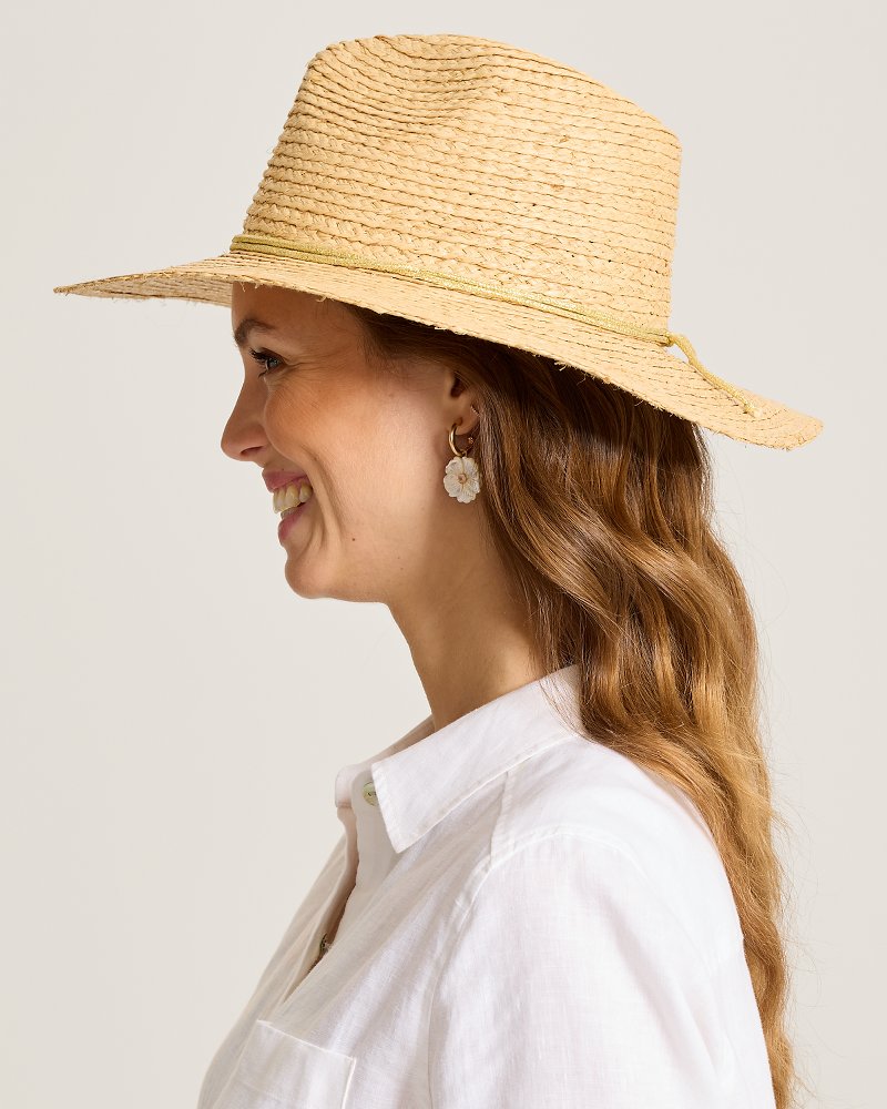 Raffia Braid Continental Hat thumbnail 4
