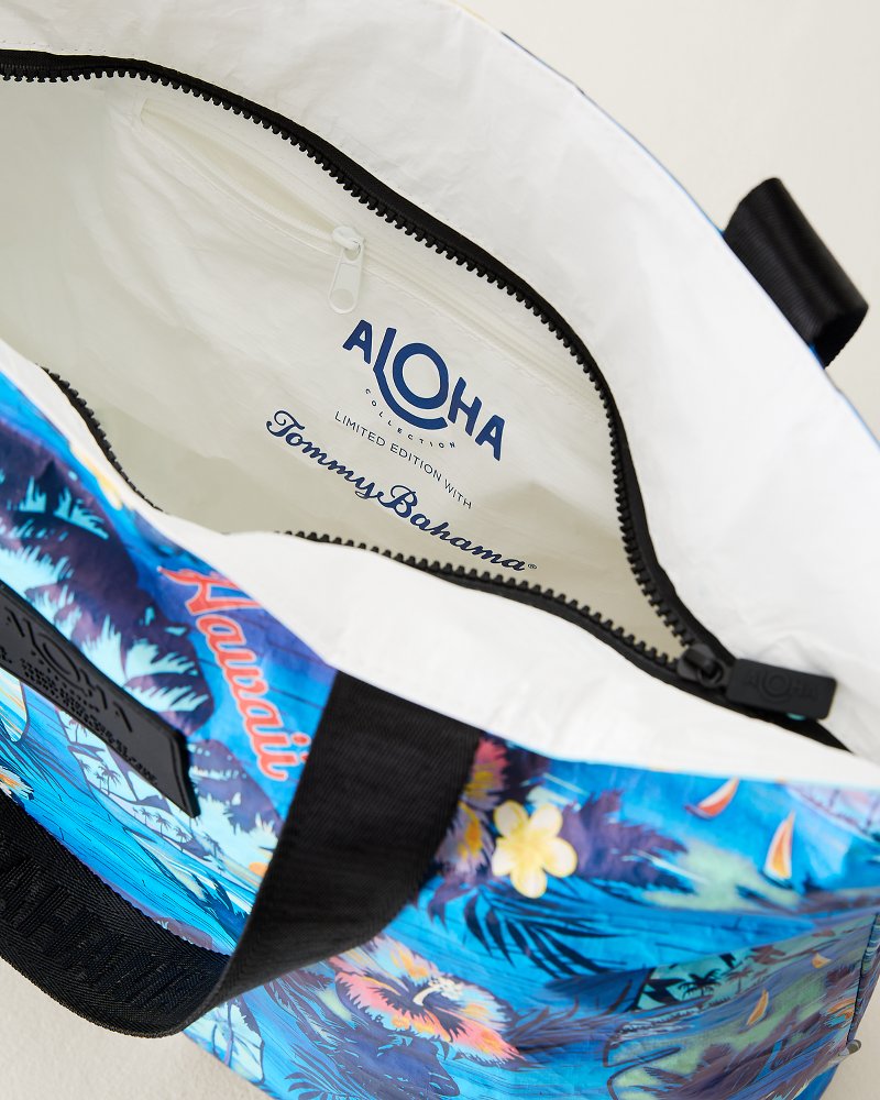 Aloha Collection Hawaiian Ocean Day Tripper Tote