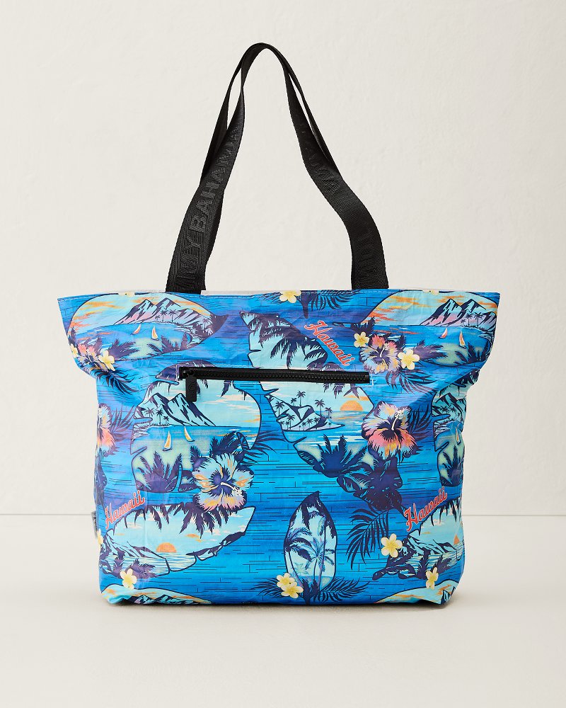 Thumbnail for Aloha Collection Hawaiian Ocean Day Tripper Tote