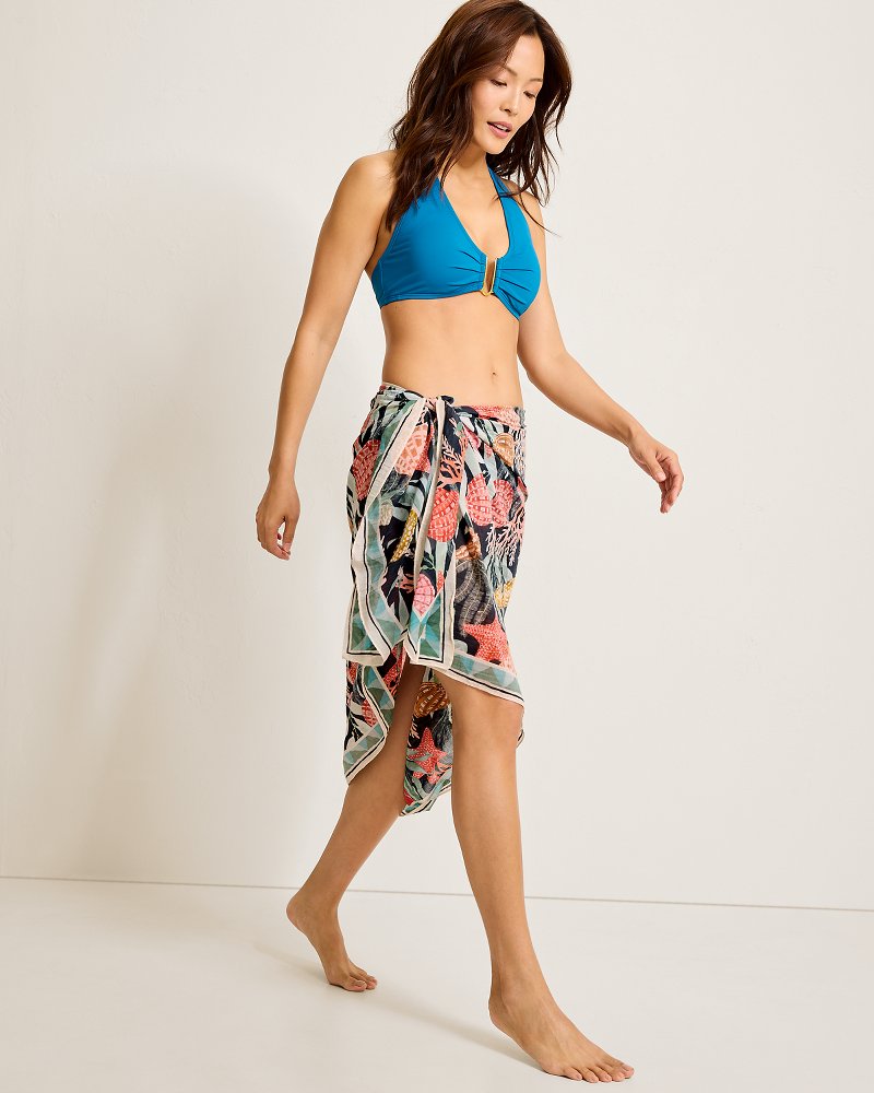 Shell Sands Silk-Blend Pareo