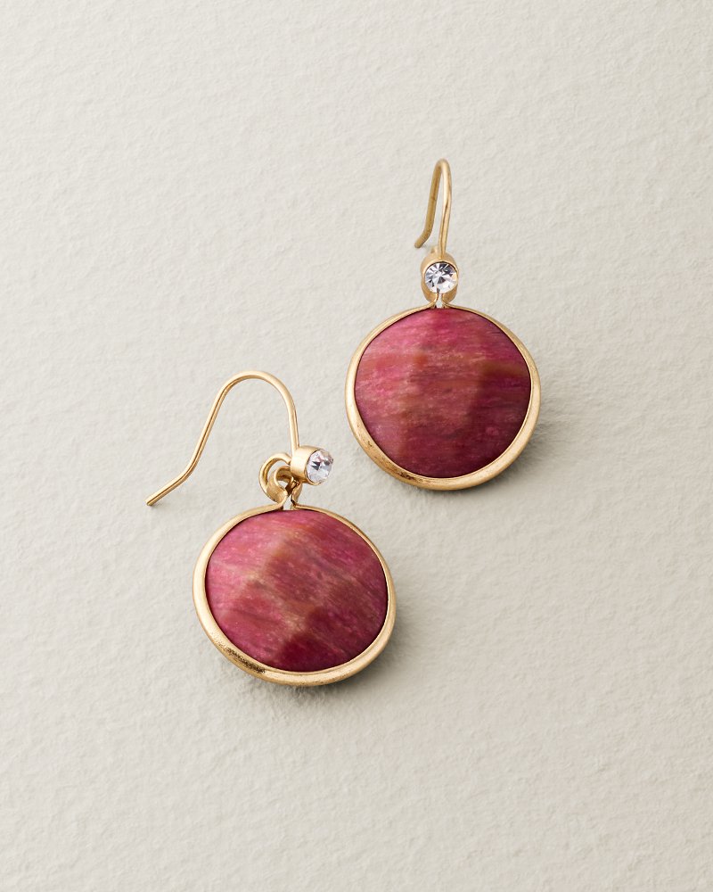 Terra Laguna Round Drop Earrings