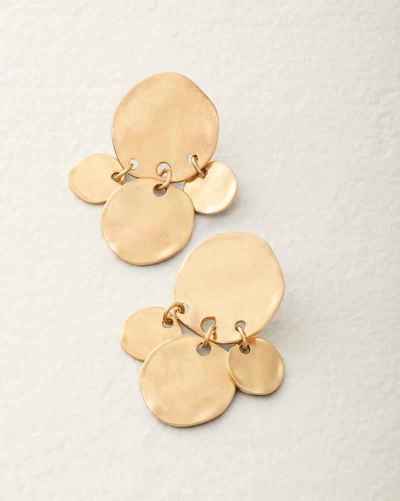 Marina Coast Multi Disc Drop Earring